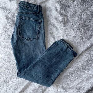 Zara Cropped Boyfriend Jeans